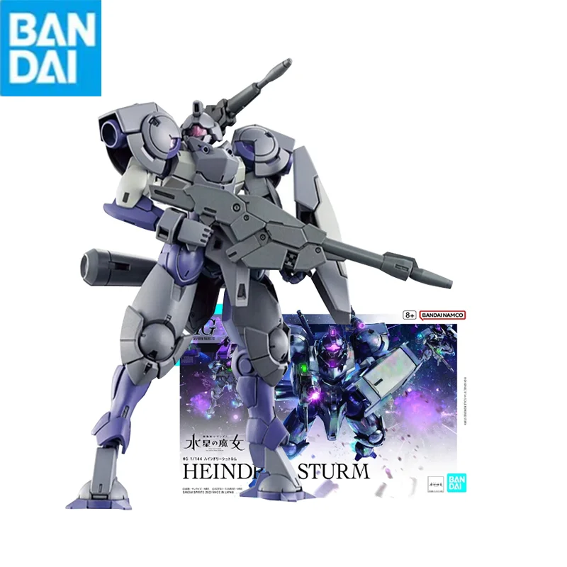 

Bandai Gunpla Hg 1/144 Heindree Sturm The Witch From Mercury Gundam Assembly Model Collectible Robot Kits Models Kids Gift