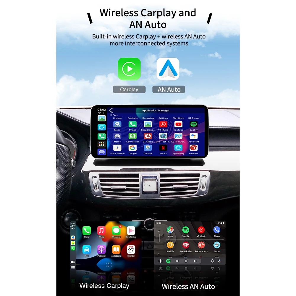 

Новейший CarPlay Ai Box, 1 комплект, 8-ядерный процессор 802.11a/b/g/n/AC, USB 5 В, источник питания 1,8 ГГц