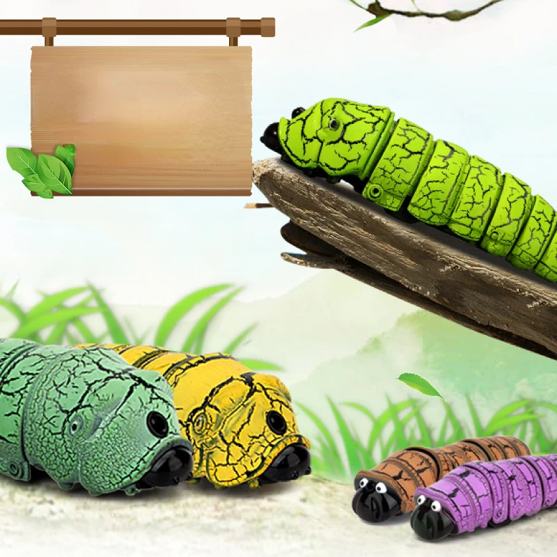 

Simulated Remote Control Caterpillar Electric Pet Worm Prank Funny Toy