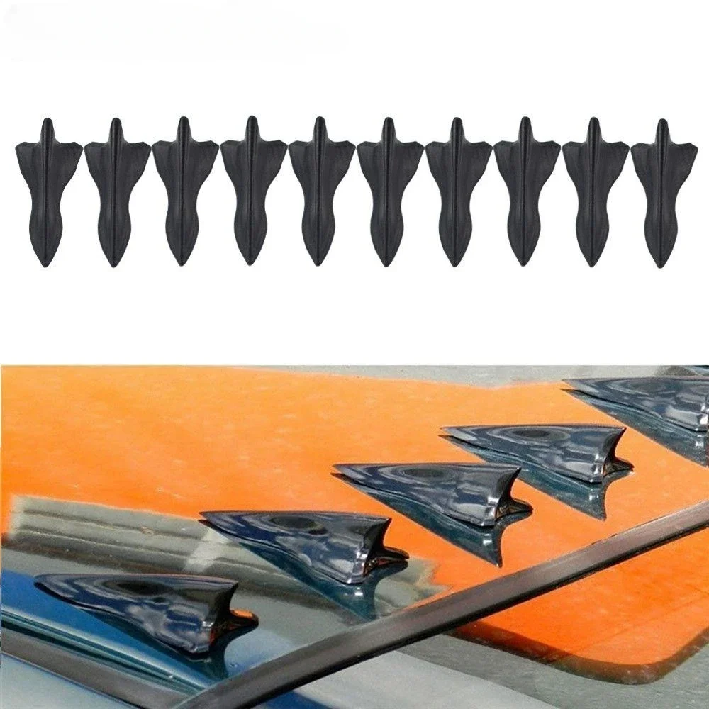10 шт. Универсальный Спойлер для задней крыши типа Акулий плавник