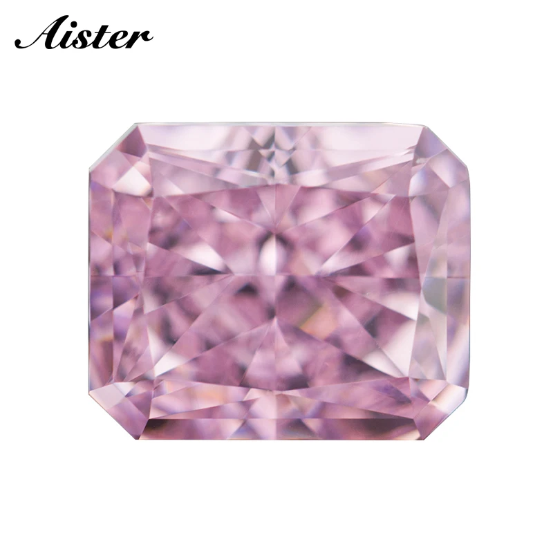 

Аксессуары для изготовления ювелирных изделий, Розовый Блестящий кубический цирконий с изображением измельченного льда, Высокоуглеродистый Алмазный лабораторный Цирконий, кубический цирконий 4K, 5 А