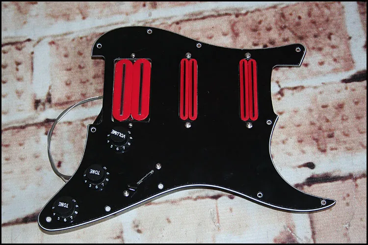 

Электрический гитарный звукосниматель St style 1, громкость 2, небольшая схема обжига, полная сборка