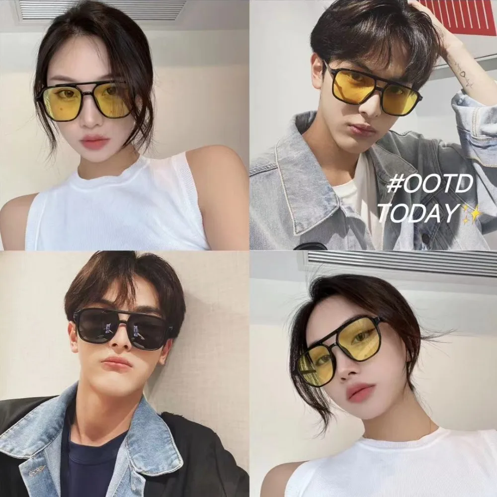 Женские квадратные солнцезащитные очки Sunnies Studios