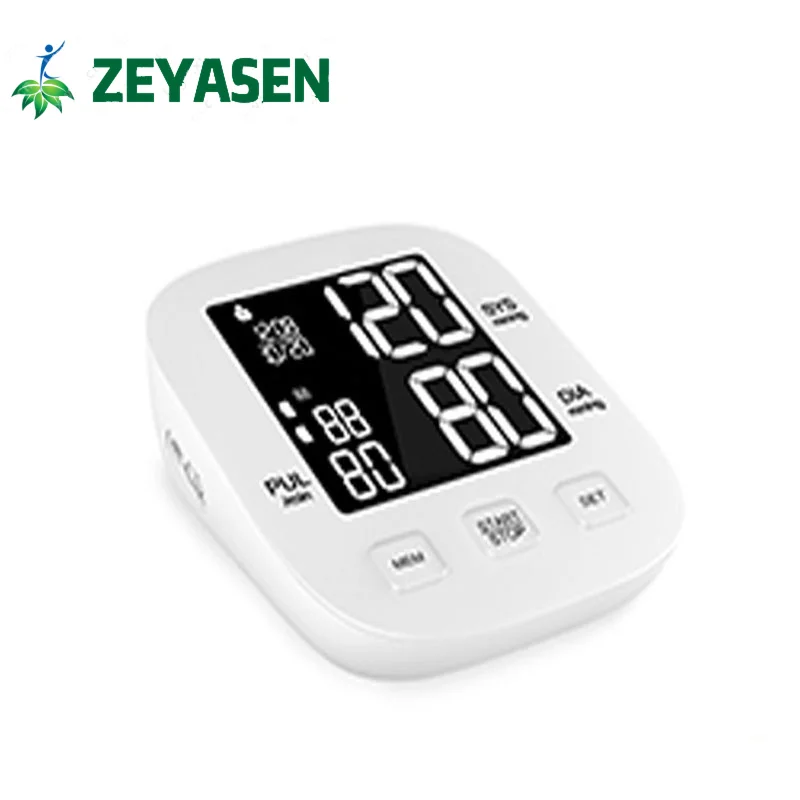 

Digital Upper Arm Blood Pressure Monitor Sphygmomanometer Measurement Tool Portable LCD Display 1 Pcs Tonometer BP Monitor