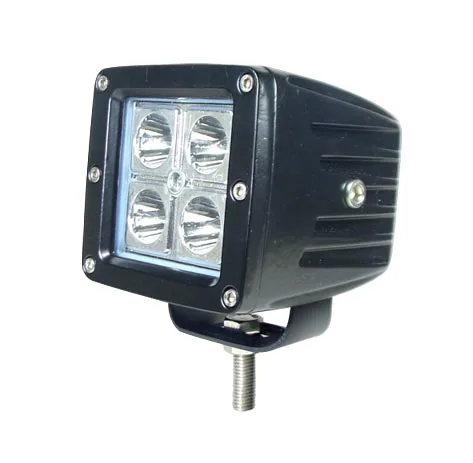 12w led work light car lamps IP68 led driving light 10-30V LED813W