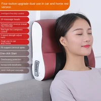 hot cervical shoulder and neck massager waist and back electric massage cushion pillows home massage pillow