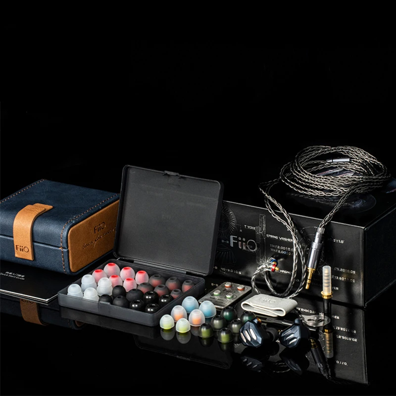 Гибридные наушники FiiO FH7S 1DD + 4BA высокопроизводительная технология IEM гарнитура