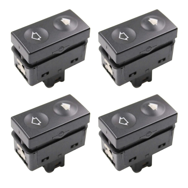 

4X Power Door Window Lifter Switch Control Button For BMW E36 318I 318Is 325I 325Is Part Number:61311387387