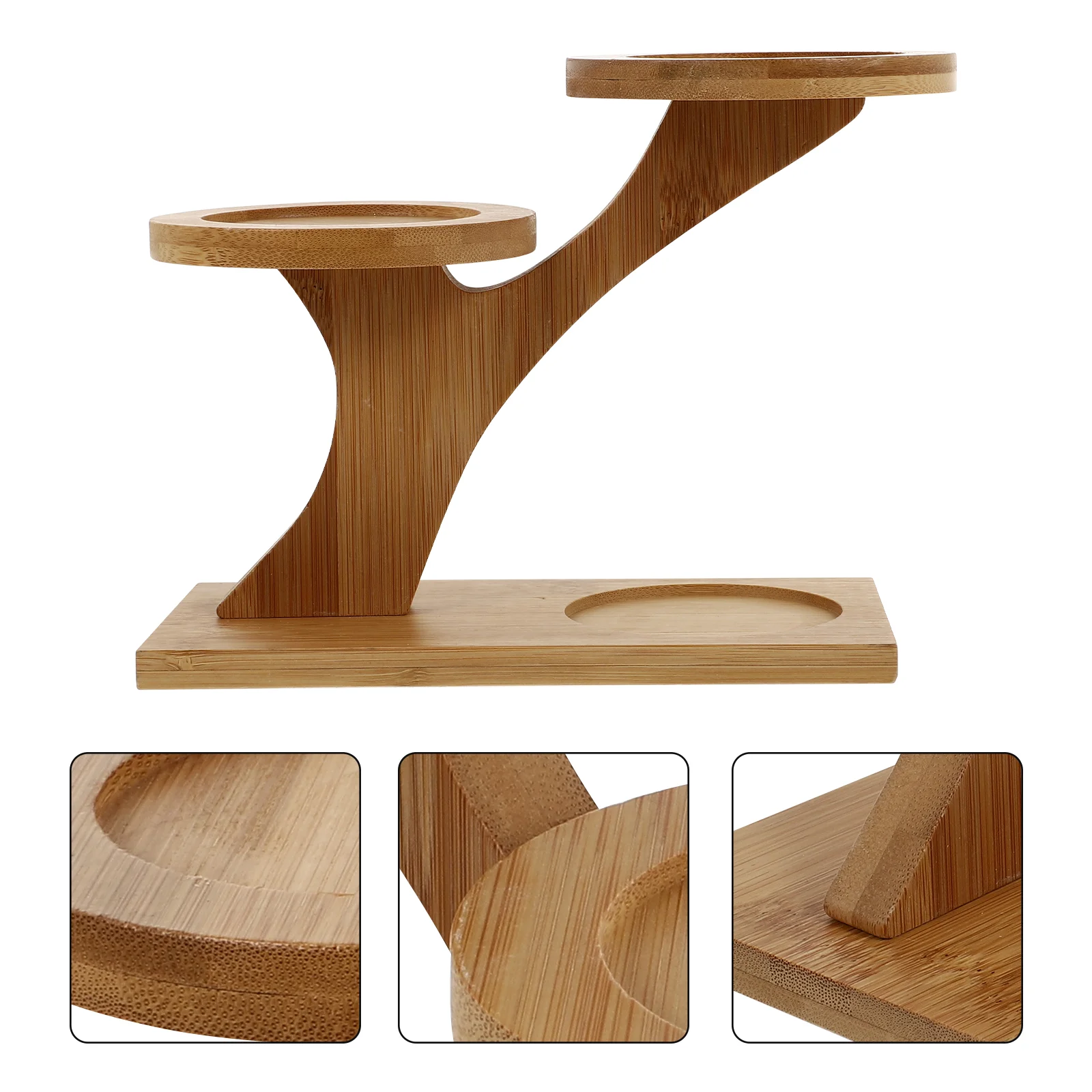 

1pc Desktop Flowerpot Rack Gardening Pot Holder Balcony Pot Stand