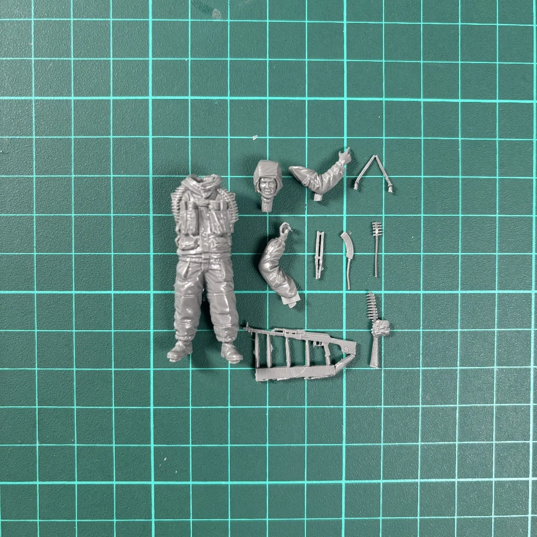 Комплект неокрашенной модели из смолы 1/35 военная тема отрядные солдаты Витаз