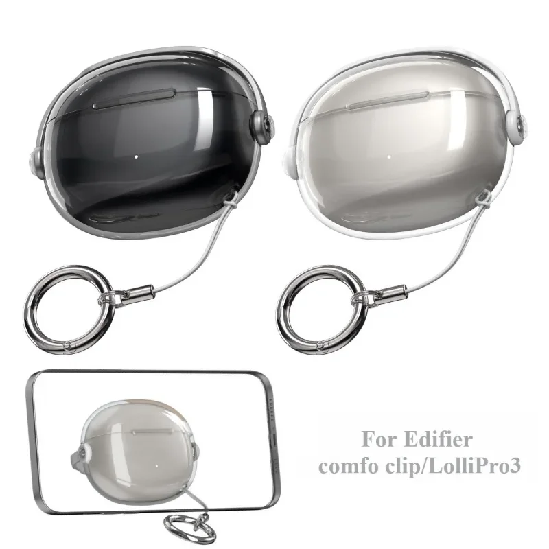 Фото Ударопрочный защитный чехол для наушников LolliPro3 Edifier Comfo Clip Bluetooth №4