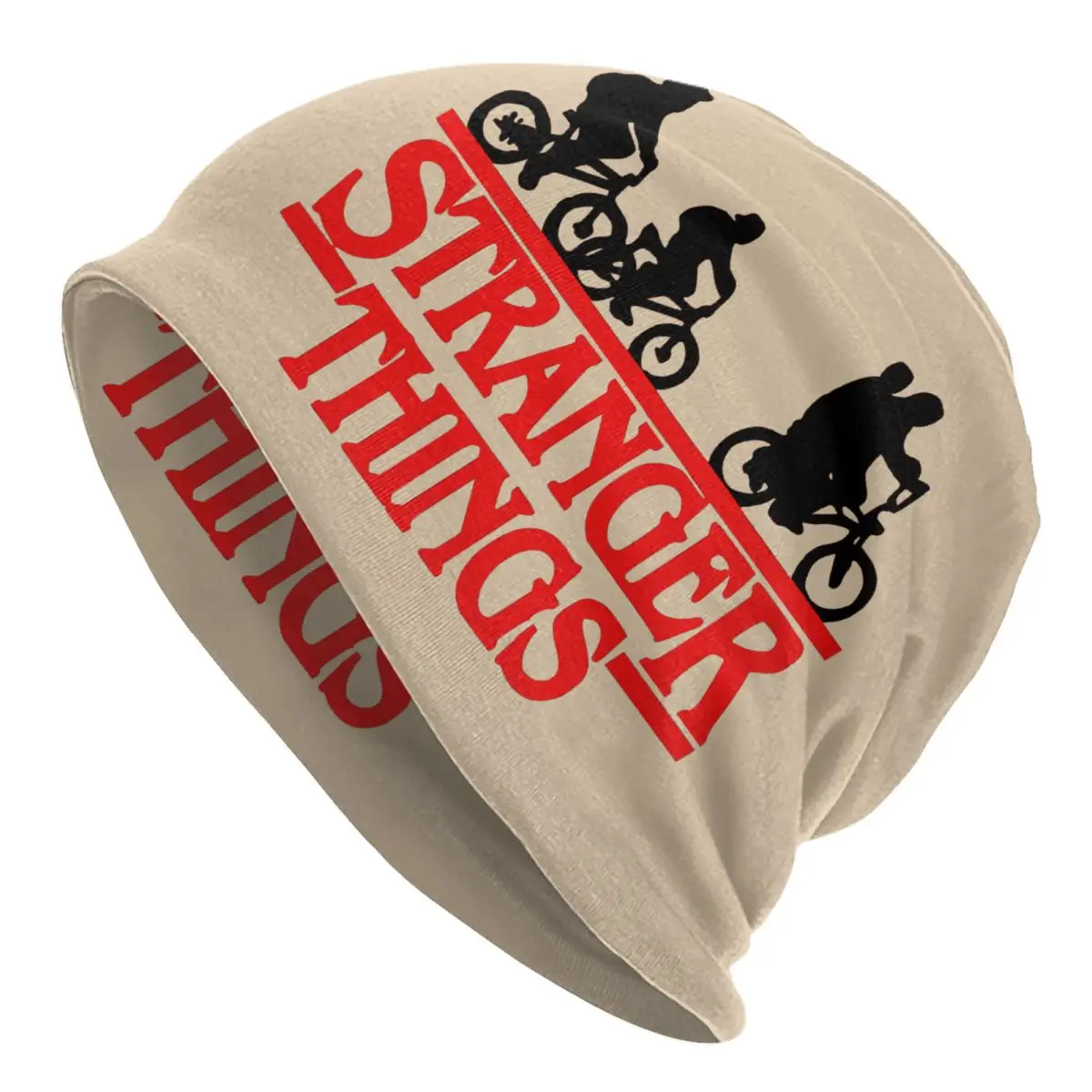 

Вязаная шапка унисекс, теплая зимняя шапка «очень странные дела»