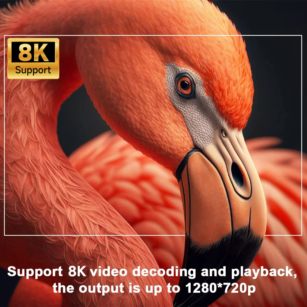 Фото Проектор Magcubic 8K HD Android 14 HY300 Pro с Wi-Fi 6, 290 ANSI люмен, процессором Allwinner H726, Bluetooth 5.4, разрешением 1080P (1280*720P), для домашнего кинотеатра и использования на улице, портативный проектор. №4