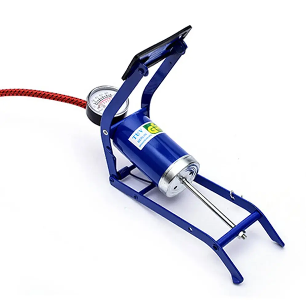 Ножной насос воздушный с педалью компрессор высокого давления одной трубкой |