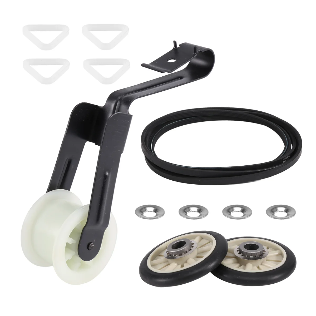 Набор роликов для сушильной ленты гидромассажа Kenmore WPW10314173 W10314171 4392065 WP4392065 691366 341241