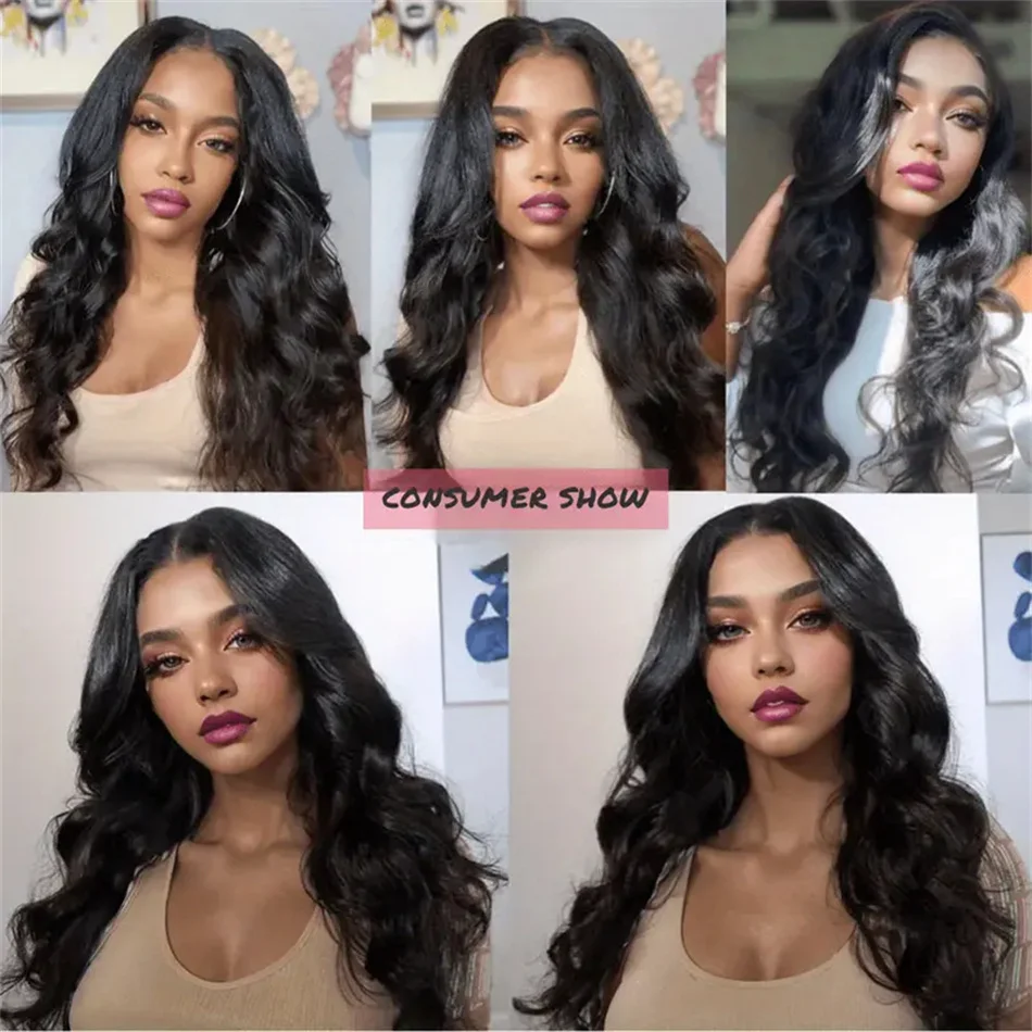 Бразильский Парик Из Волос Remy Для Женщин V-образная Часть Плотность 180% 16-24 Дюйма