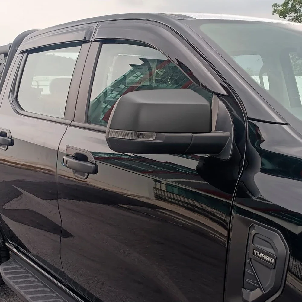 Крышка дверного зеркала House матовый черный для Ford Everest 2023 2024 автомобильные