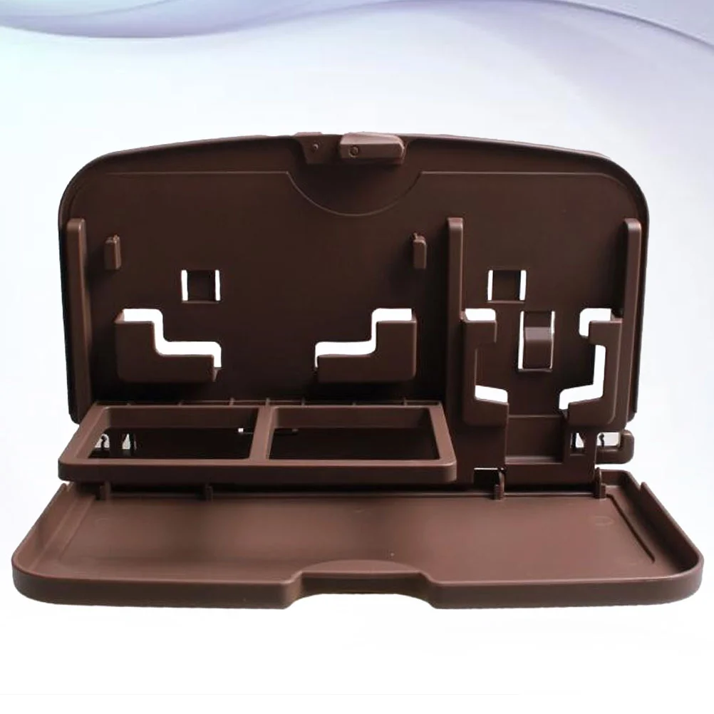 

Car Cup Tray Carseat Automobile Back Storage Beverage Holder Desk -mounted Cups