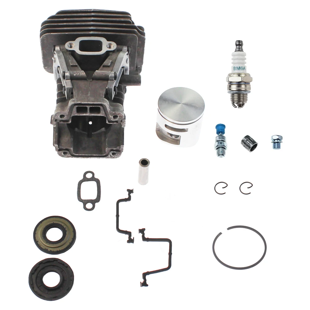 Комплект поршня цилиндра 44 мм подходит для бензопилы McCulloch CS450 Craftsman 358382000 RedMax GZ500