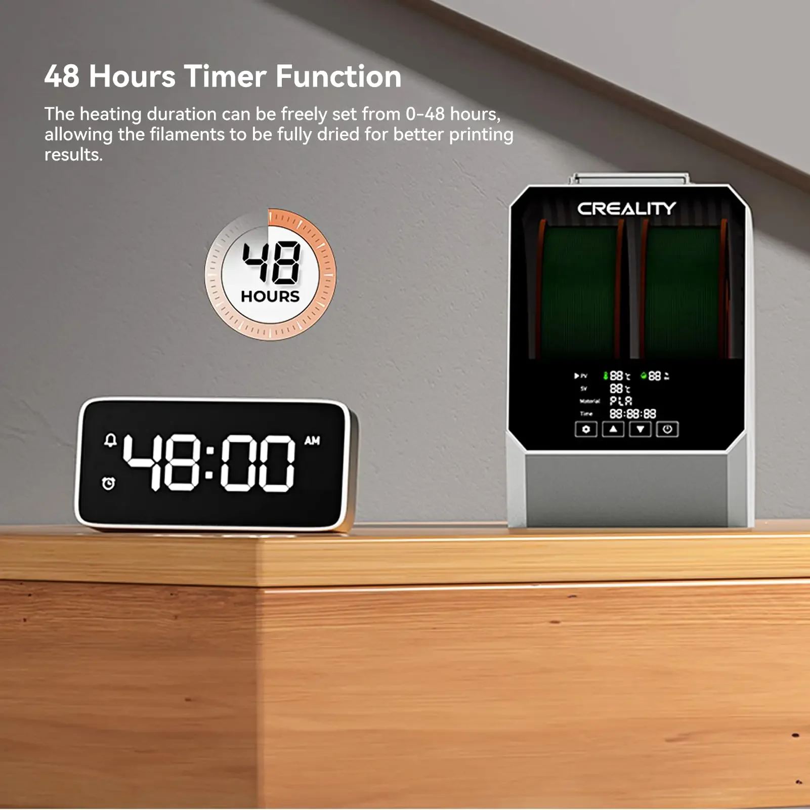 Сушилка для нити Creality Space Pi Plus сушильная коробка модернизированный сушильный