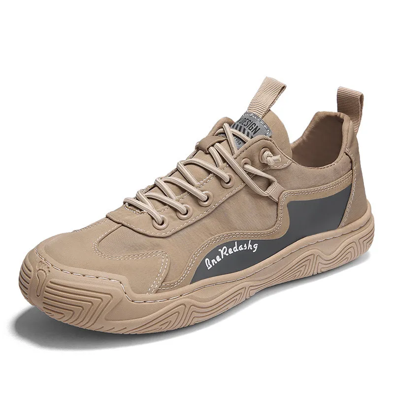 

Кроссовки мужские с вулканизированной подошвой, Повседневная Удобная обувь для вождения и прогулок, из дышащего текстиля, на шнуровке
