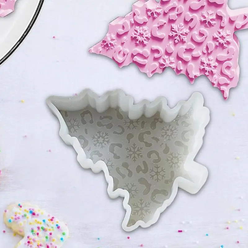 Форма для рождественской елки формы мыла ручной работы силиконовые