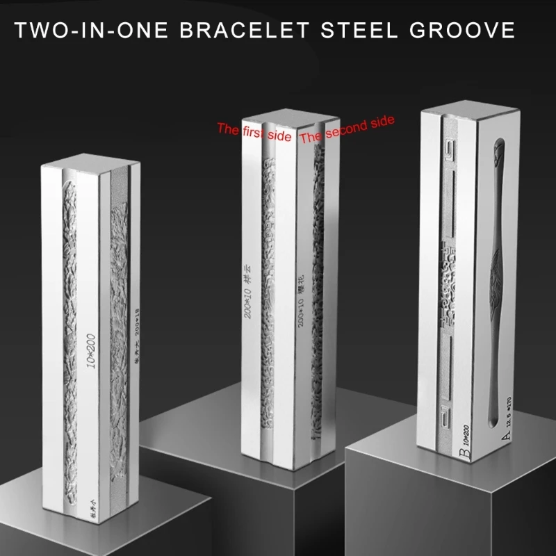 Инструмент для создания стальных канавок с узором браслета пиона и облачного