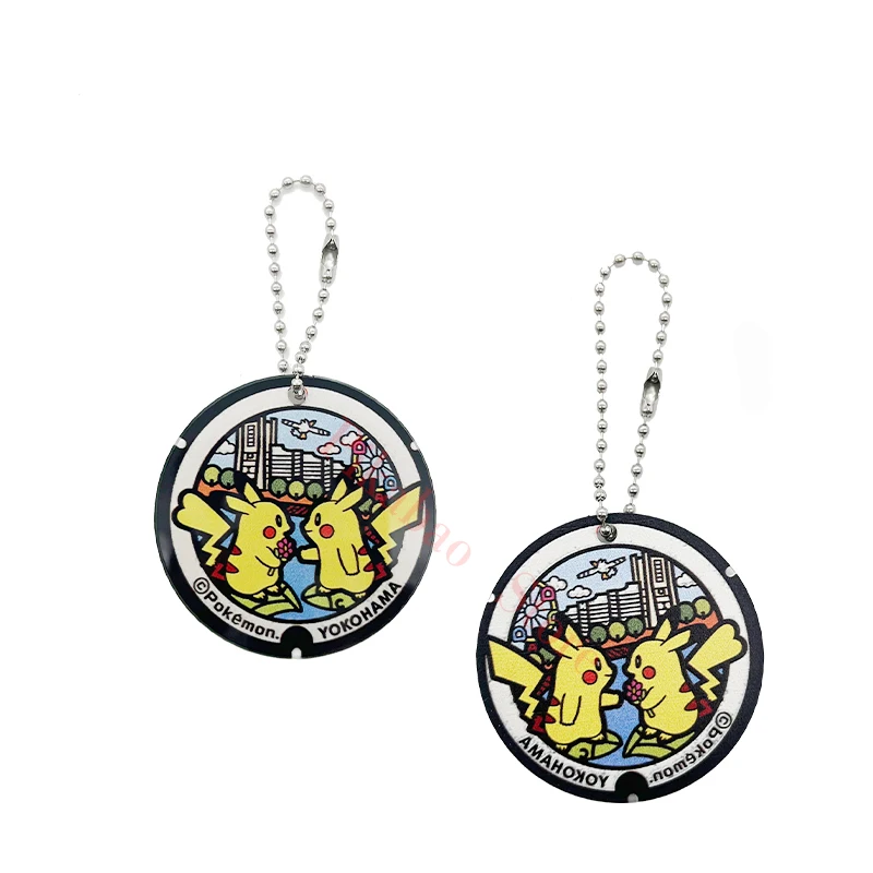 

Pokemon Anime Pendant Pikachu Lucario Ho-Oh Lapras Greninja Double sided pattern Lovedly Limited Acrylic Pendant Ornament Gifts