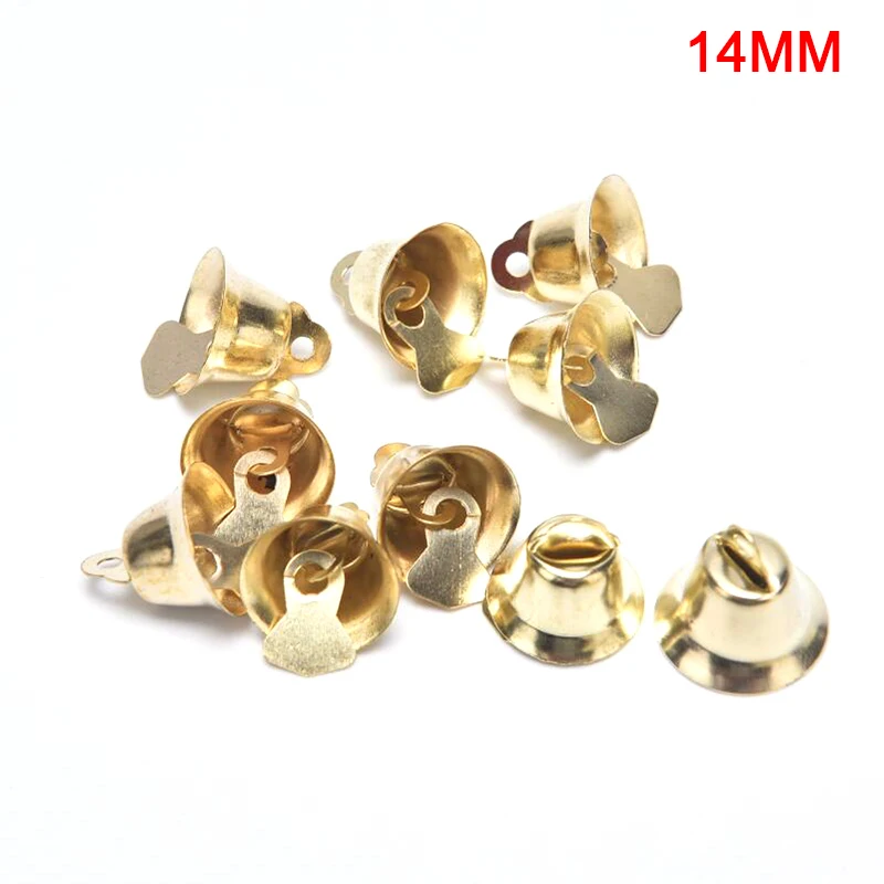 

Металлические рождественские колокольчики 10 шт.