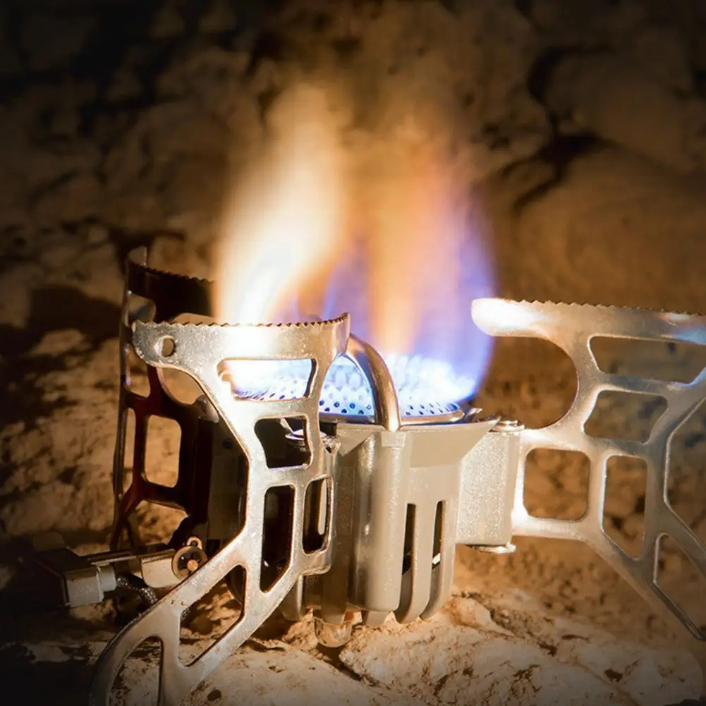 

Туристическая газовая плита складная и легко носить с собой, подходит для активного отдыха, газовая плита, плиты и аксессуары U0i2