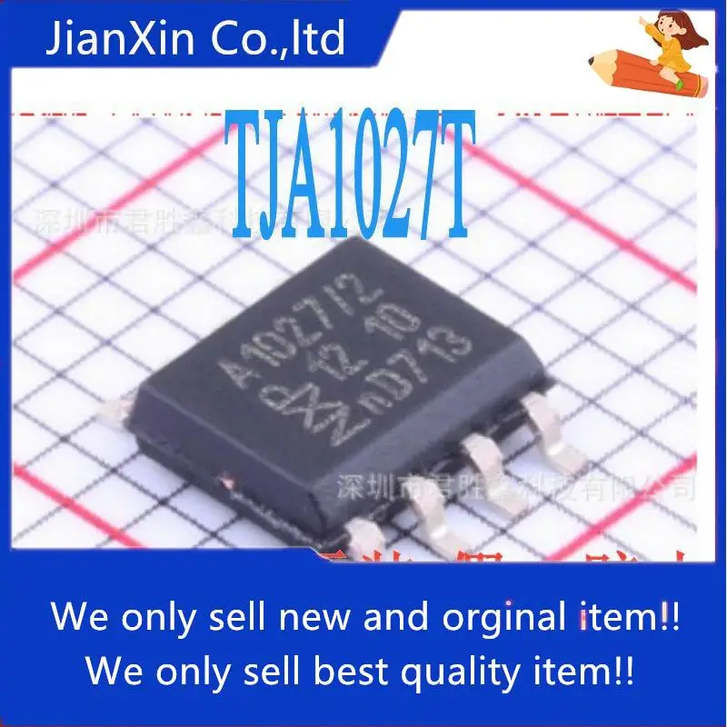 

10pcs 100% orginal new TJA1027T SMD package easy to use SOP8