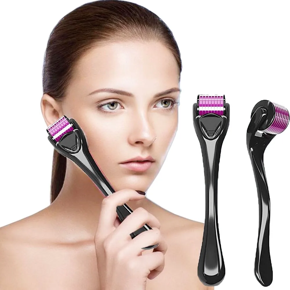 

Drs 540 Derma Roller Pure Microneedling 0.2/0.25/0.3mm Needles Length Titanium Dermoroller Microniddle Roller For Face