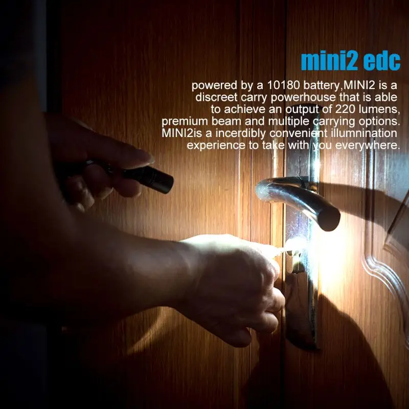 

X37E Mini Flashlight with Keychain Ultra Bright 220 Lumens 2 Modes USB Rechargeable Anti Shock Waterproof Electric Torch