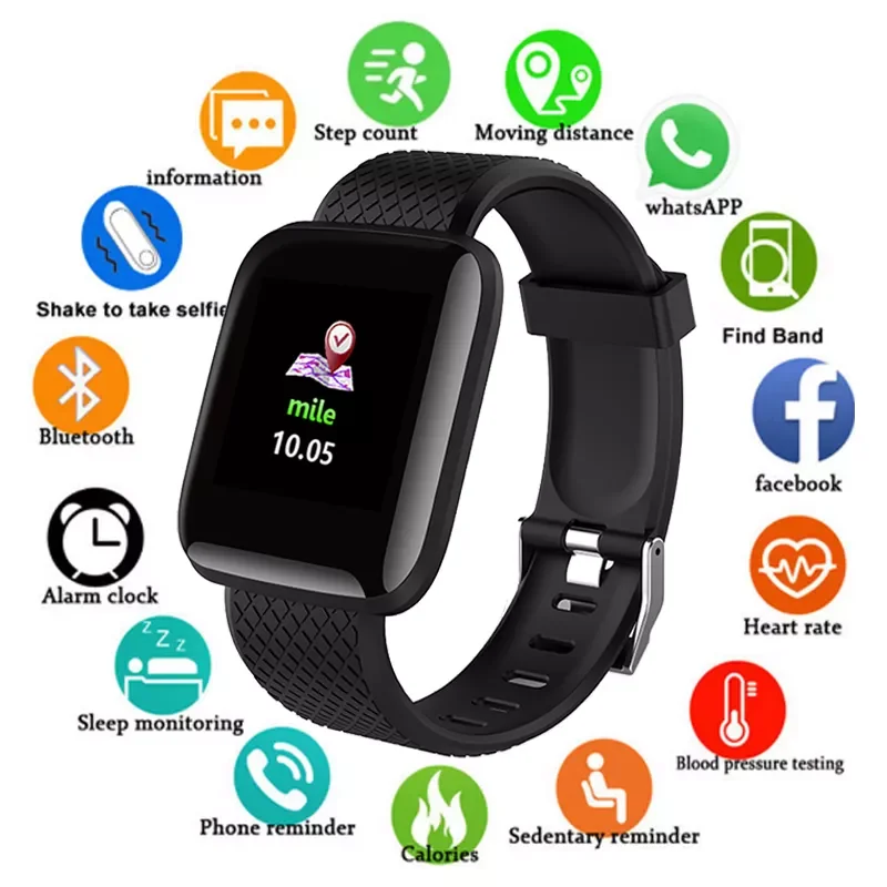 

Sport Smart Watch Men Blood Pressure Waterproof Ip67 Smartwatch Women Heart Rate Monitor Fitness Tracker Watch For Android IOS