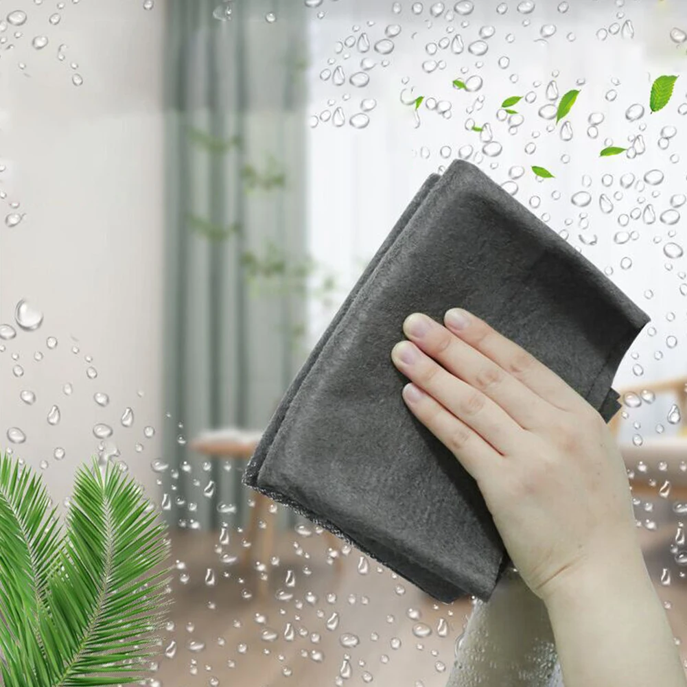 

Microfiber Towel Kitchen Cleaning Cloth Glasses Cleaning Wipes Cloth Non-stick Oil Dish Towel Rags Cleaning Towel Kitchen Tools