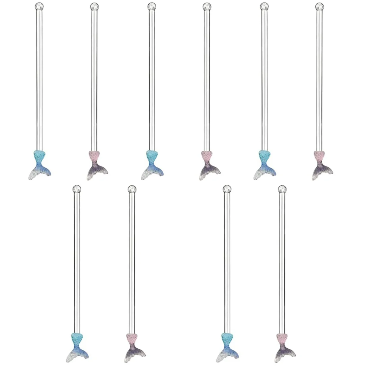 

10 Pcs Creative Novelty Stir Sticks Drink Stir Sticks Drinks Mixing Sticks Cocktail Stir Sticks