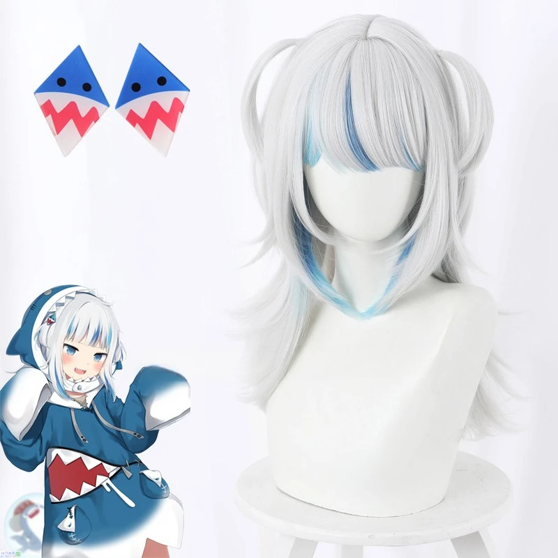 Парик для косплея по-английски из аниме головы