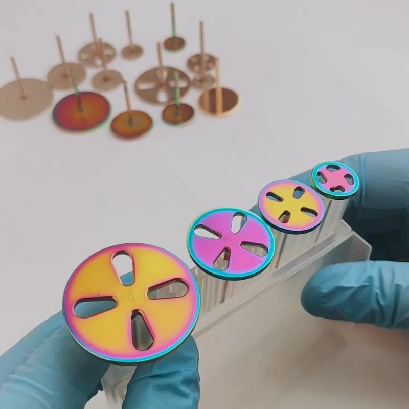 

Разноцветная шлифовальная бумага из нержавеющей стали, внешний металлический диск, фрезер для ногтей, фреза для маникюра диаметром 15 мм, 20 мм, 25 мм, 35 мм