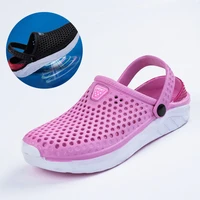 summer women and men slippers platform clogs outdoor garden shoes female plus size sandals bathroom mules beach slippers