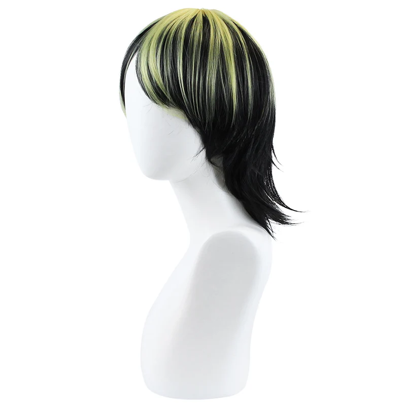 Парик для косплея ханемия казутора из аниме Токио короткие волосы мужчин и