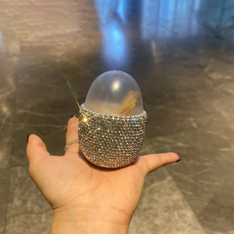 

Магнитный держатель для зубочисток, коробка для ватных палочек с кристаллами и бриллиантами, аксессуары для дома, магнит для кухонного холодильника