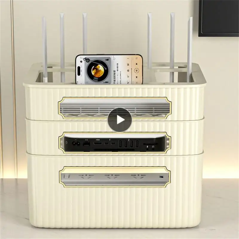 

Space Saving Storage Rack Socket Organizer Miscellaneous Storage Router Storage Box Multifunctional Storage Rack