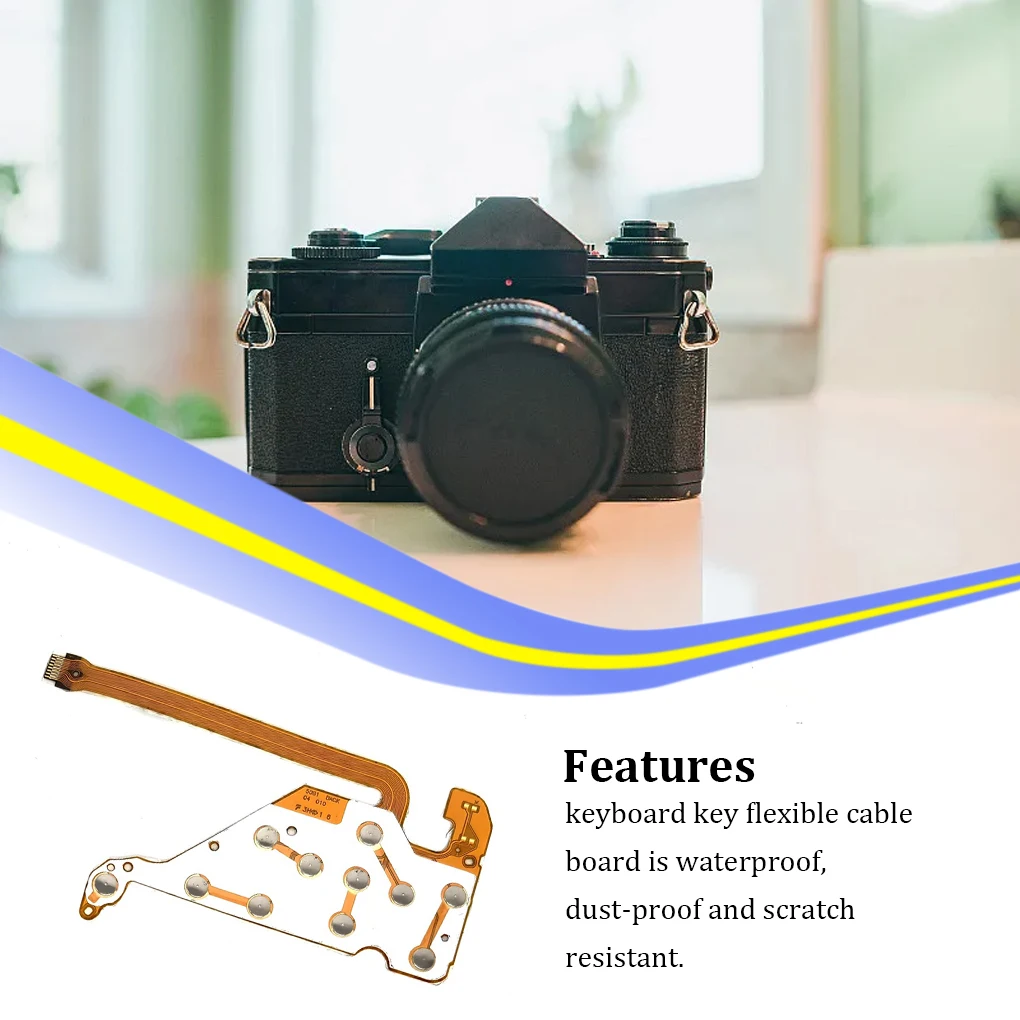 

Детали для ремонта фотоаппарата, гибкий кабель для фотоаппарата, аксессуары для ремонта фотоаппарата, замена для 1500D 1300D