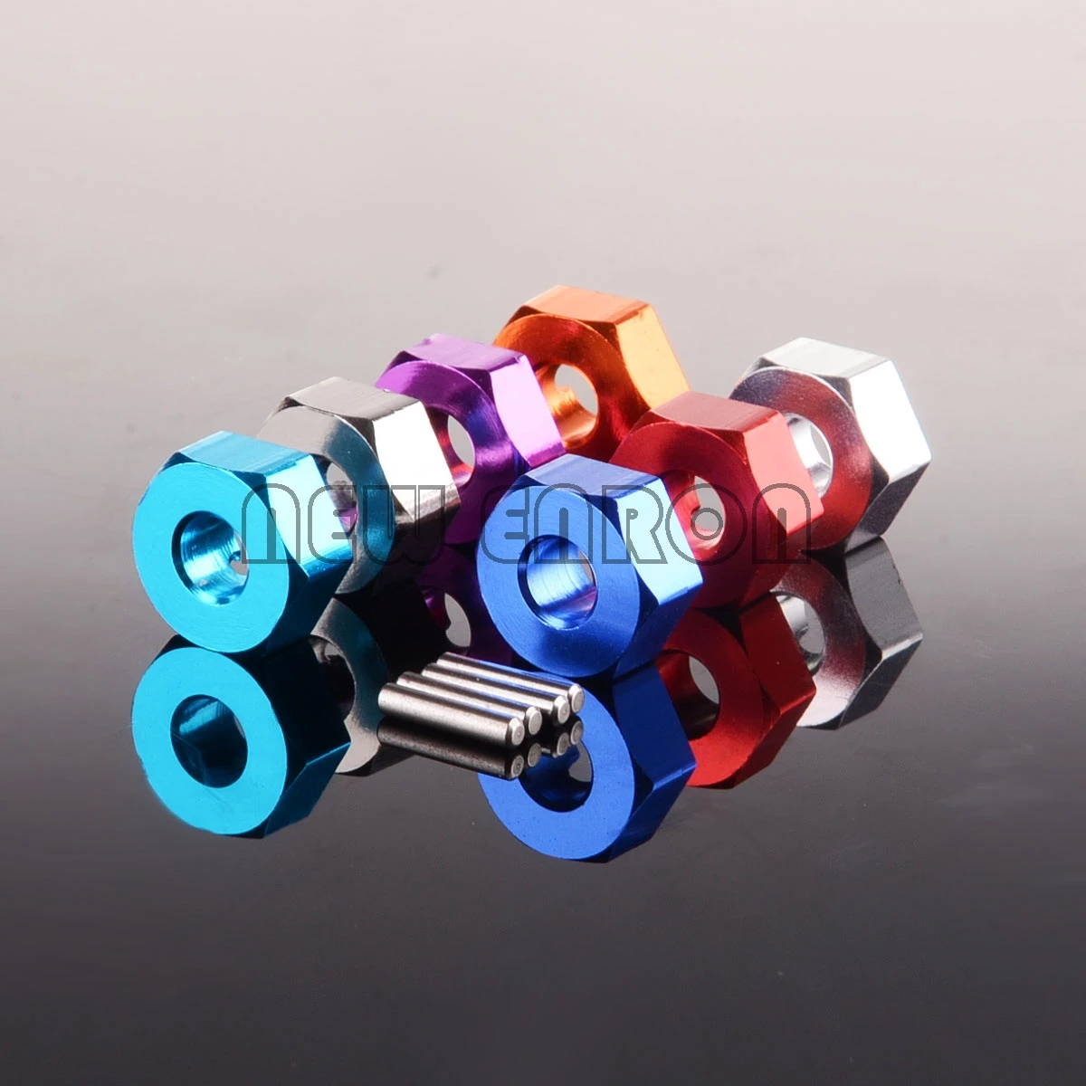 

NEW ENRON Aluminum Alloy 12mm Wheel Hex 5MM Thickness Pin 539057 4PCS for RC Off-Road Car Buggy FS Racing 1/10 Truck 51806 53633