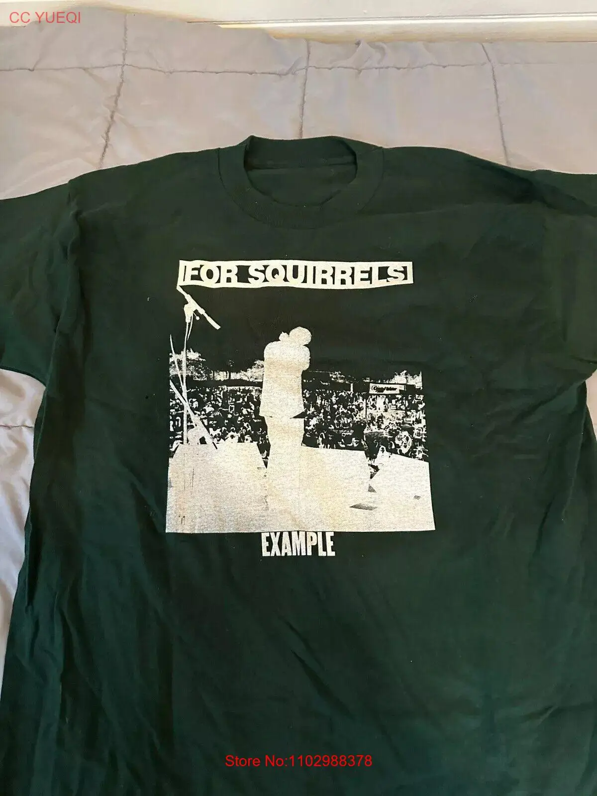 Футболка For Squirrels Example Album (Лесной зеленый)