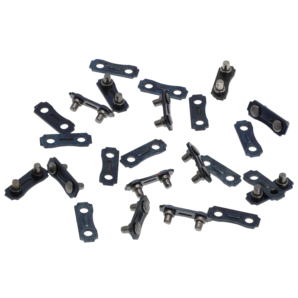 

Easy to install 12 Pairs 12 Sets Size 3/8LP Pitch Chain Links Replacement Chainsaw .043 .050 Gauge Sale New Hot