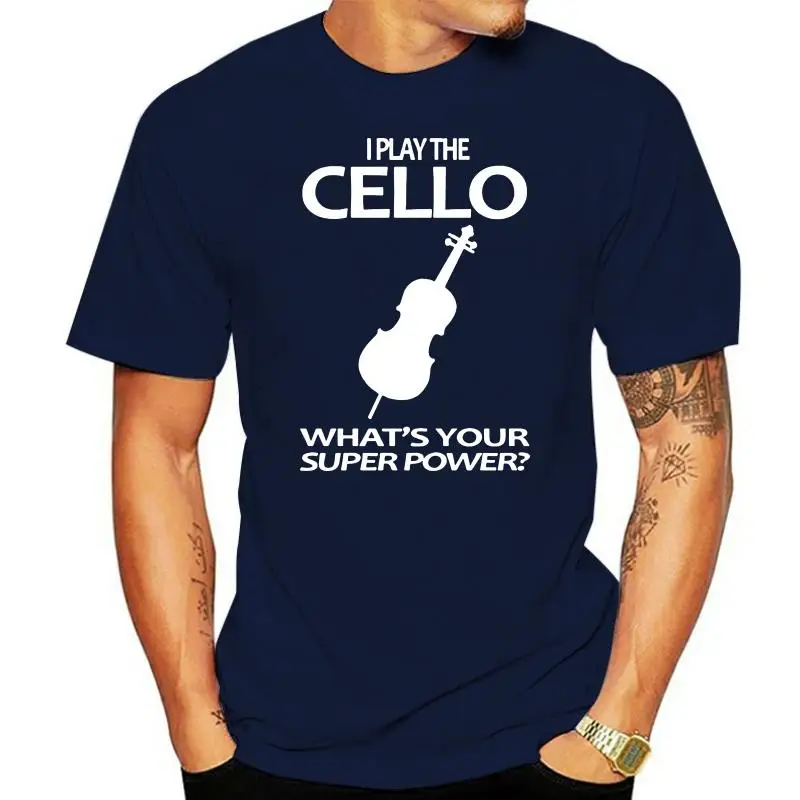 

Мужская рубашка для виолончели с музыкой