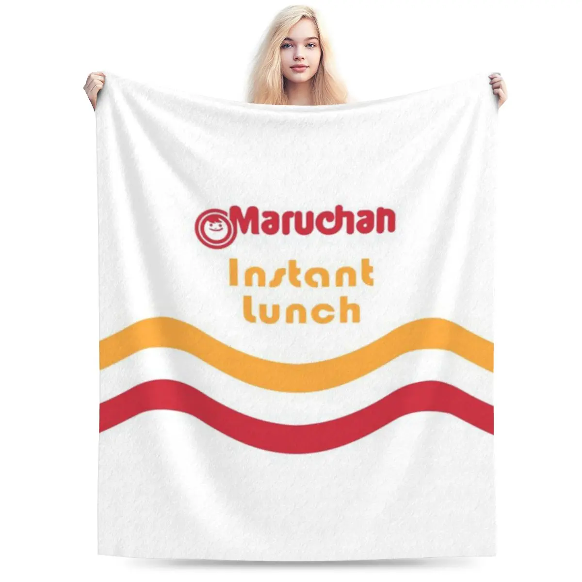 Мягкое одеяло из микрофлиса Maruchan Instant Lunch