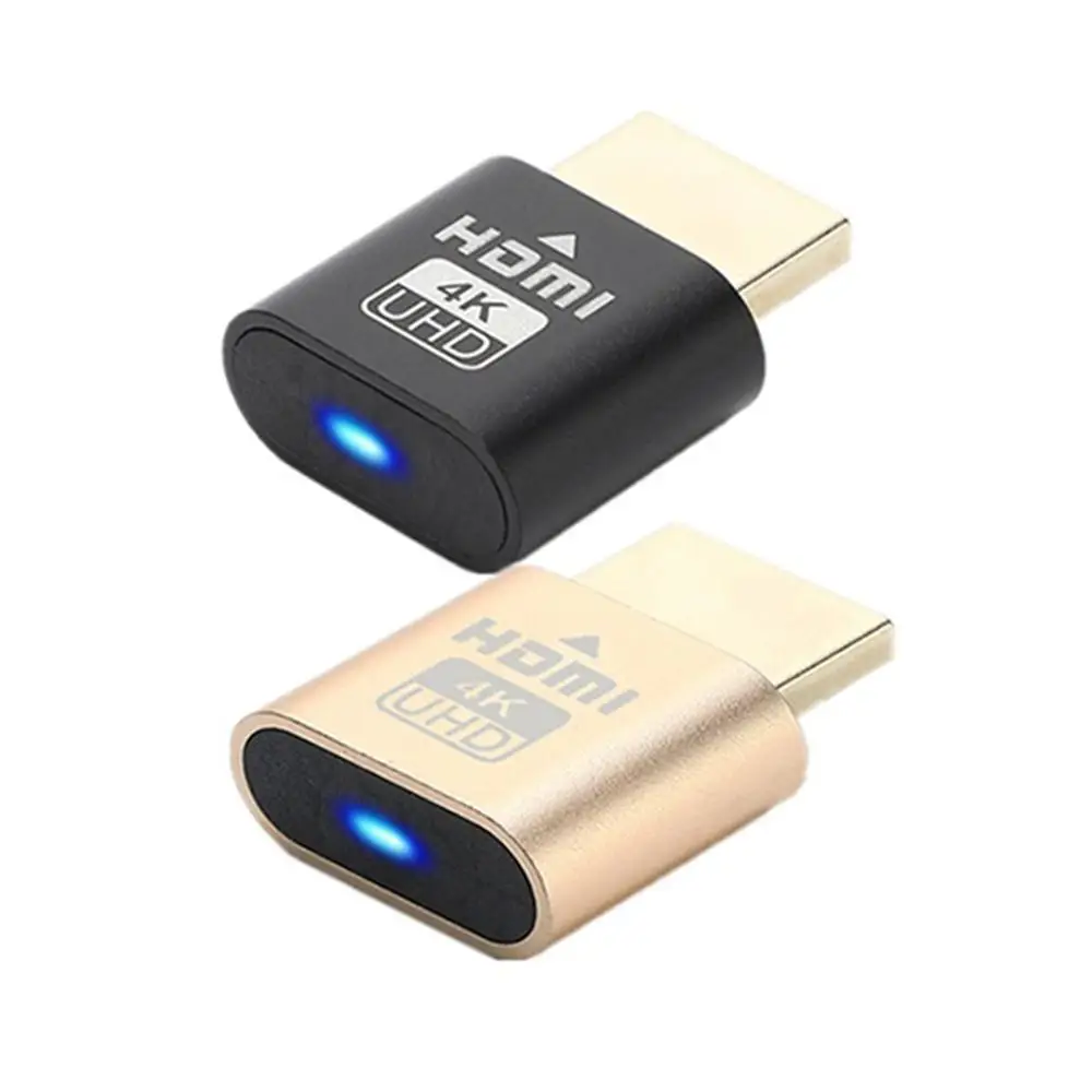 HDMI Virtual Display 4K DDC EDID Dummy Plug Cheat Emulator Adapter Support All Systems |