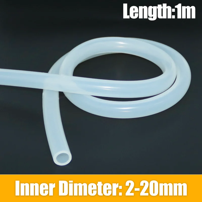 

Пищевой силиконовый шланг, высокотемпературный прозрачный 2 4 5 6 7 8 10 12 14 мм для аквариумного крана, садового автомобиля, гибкие трубки